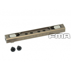 CNC LOWPRO montážní lišta - písková
