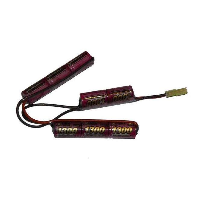 Baterie XCell 9,6V / 1300mAh pro pažbu china crane
