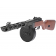 PPSH submachinegun replica - real wood