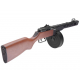 PPSH submachinegun replica - real wood