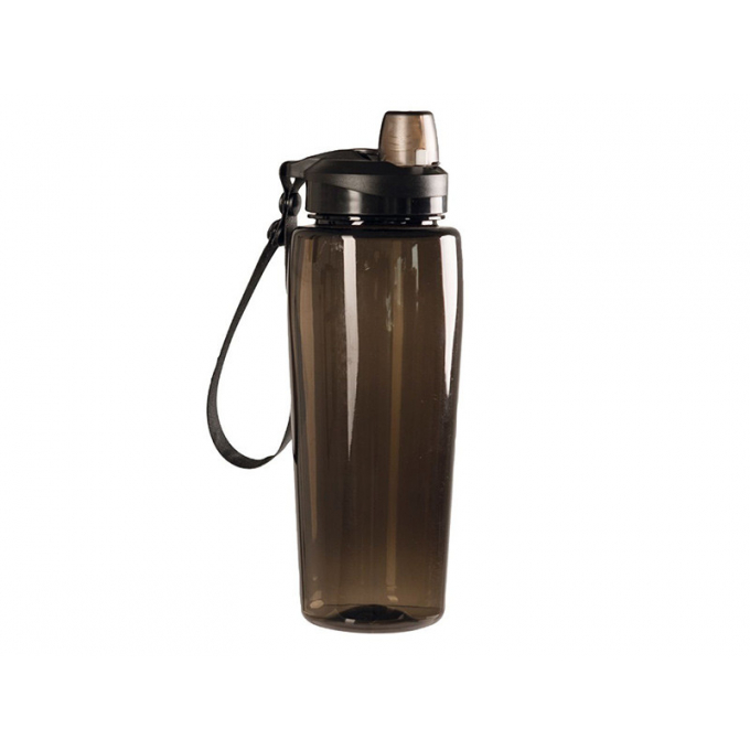 Láhev na pití plastová 0,6l kouřová - průhledná