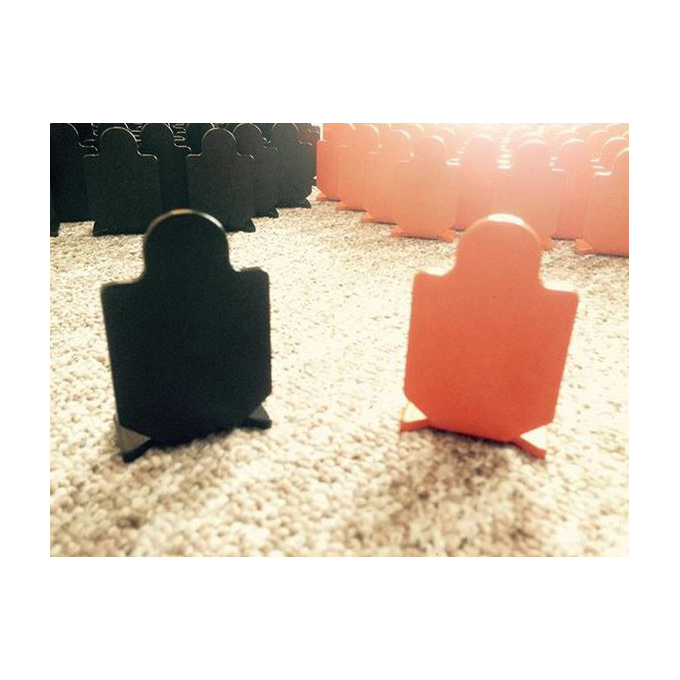 Small target (3pcs) - black