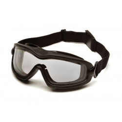 PYRAMEX Safety Glasses V2G Plus Anti-Fog - Black / Clear