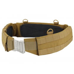 Opasek bojový MOLLE úzký COYOTE BROWN, velikost S