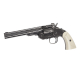Schofield 6" Airgun - Plated Steel GY & Ivory Grip