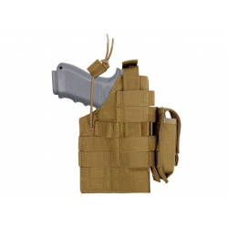 Pouzdro pistolové MOLLE glock oboustranné COYOTE BROWN