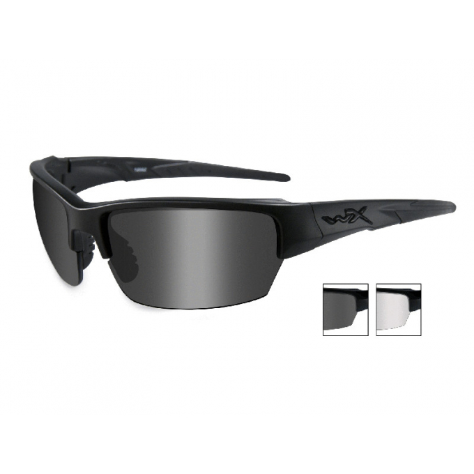 Goggles SAINT Smoke Grey + Clear/Matte Black