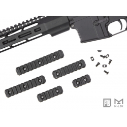 PTS Enhanced Rail Section ( Black / M-LOK / 9 Slots )
