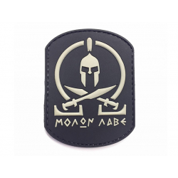 Patch PVC 3D Molon Labe