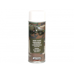 Barva ARMY ve spreji 400ml RAL 9010 BÍLÁ