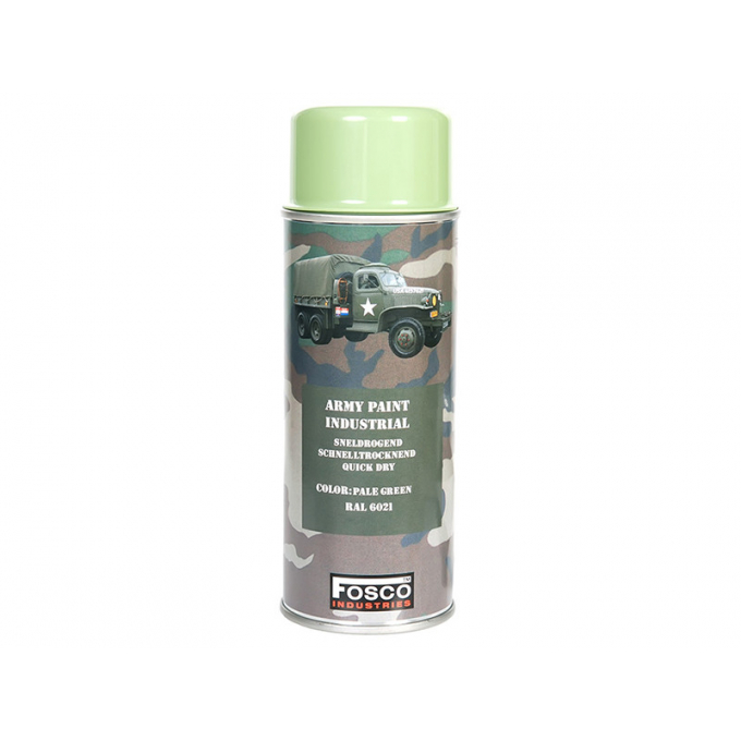 Barva ARMY ve spreji 400ml RAL 6021 SVĚTLE ZELENÁ
