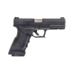GP1799 T5 - GBB, metal black slide, black frame, silver barrel