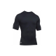 Pánské kompresní tričko Under Armour Tac Cgi Ss Crew - černé, velikost XS