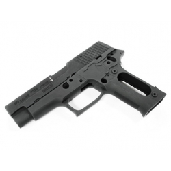 Aluminum Slide & Frame for MARUI P226 Navy (Black/Marking)