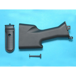Pevná pažba pro M249, černá (GP427)