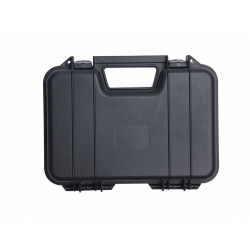Plastový kufr na pistoli 7x19x31 cm - černý