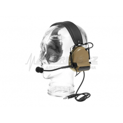Z Tactical COM 2 Headset ( Mil. Standard Plug ) / Dark Earth