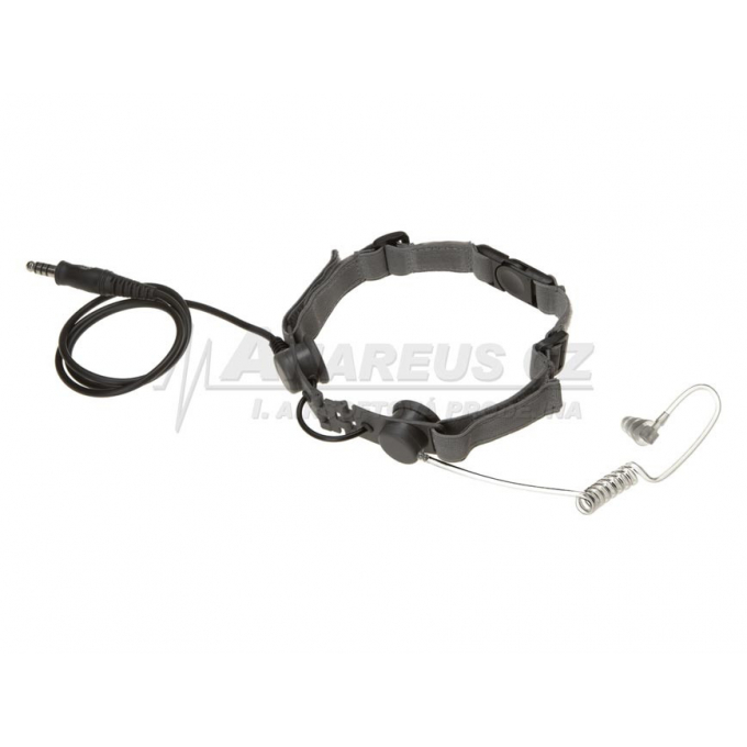 Taktický headset s hrdelním mikrofonem, Foliage Green