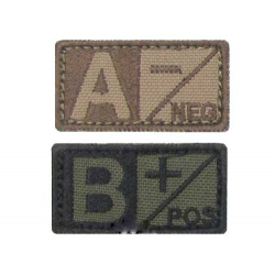 ID. Blood Velcro 0 NEG - TAN