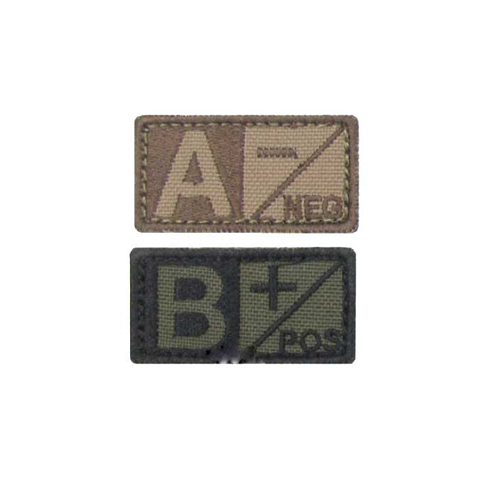 ID. Blood Velcro B NEG - TAN