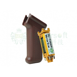 SL-Torque Motor Slim+LCK Slim Pistol Grip(Dark Red)