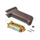 LCK Slim rukojeť Dark Red + Torque Motor Slim pro AK