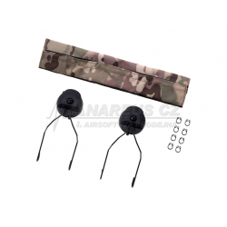 Rail adapter set na helmu pro headset Sordin SRD, černý