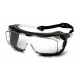Protective goggles Cappture ES9910STMRG with Rubber Gasket, anti-fog - clear