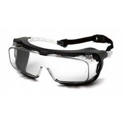 Protective goggles Cappture ES9910STMRG with Rubber Gasket, anti-fog - clear