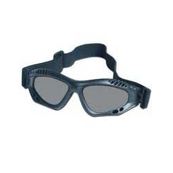 Glasses AIR COMMANDO Mil-Tec BLACK smoke