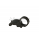 Element Angular Flashlight Mount - Black