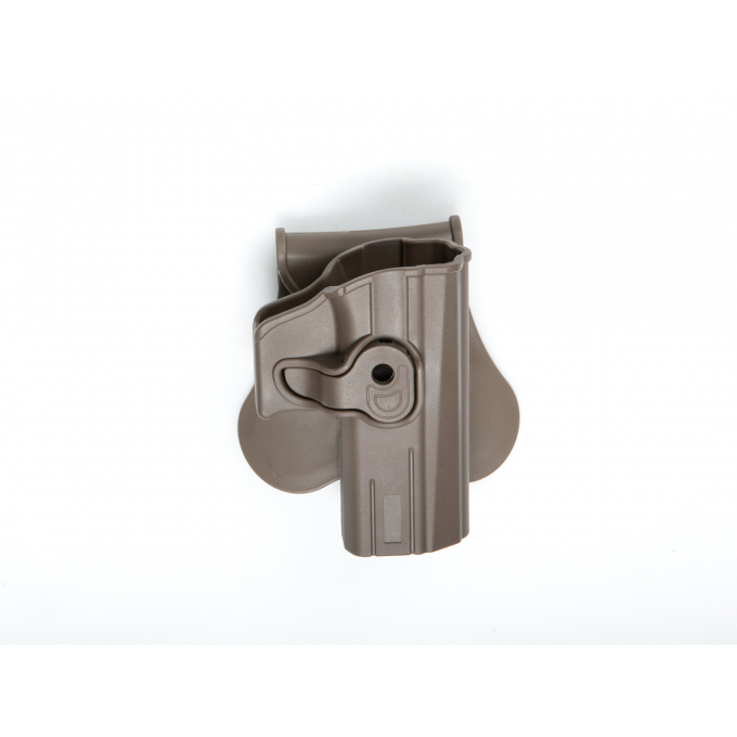 Holster, CZ CZ P-07 a CZ P-09, Polymer, FDE