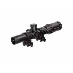 1-4X24 Short Dot sight red/green Scope w. mount ring