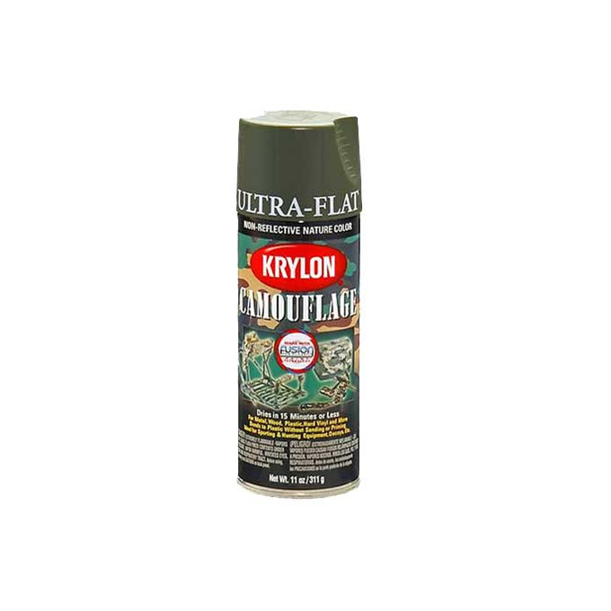 Spray camouflage paints KRYLON - olive