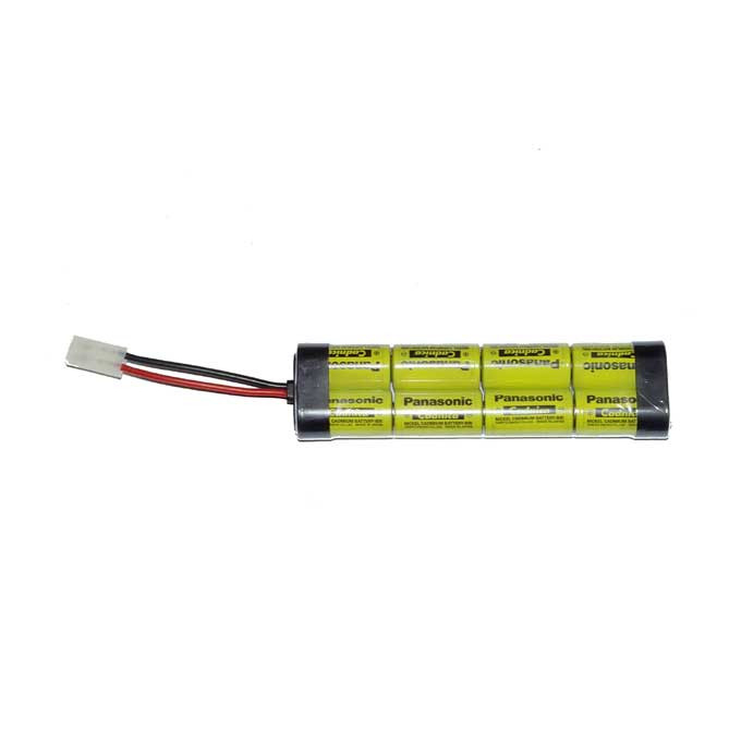 Panasonic NiCd Battery 9.6V 1850mAh, Tamiya (Large) - Monoblock