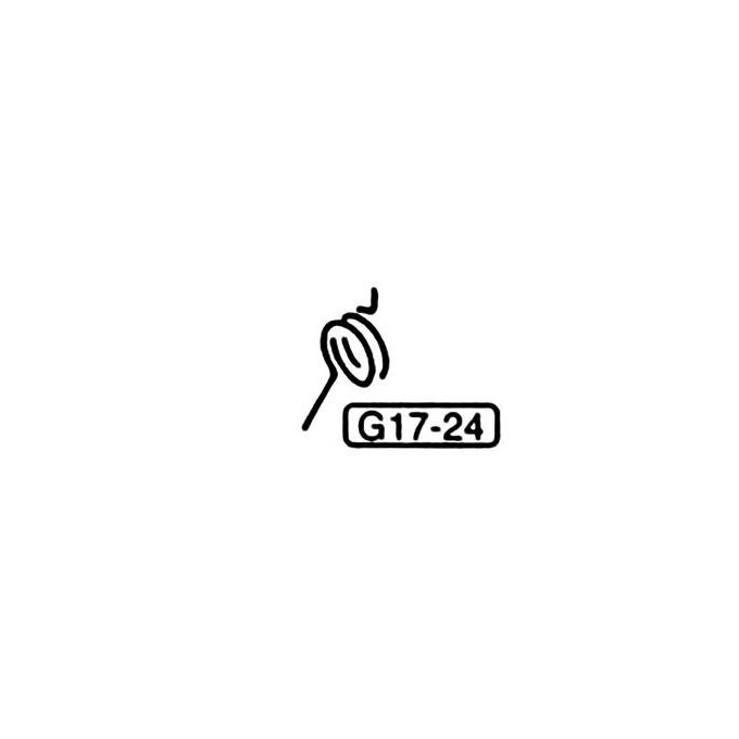 Hammer spring for Marui Glock 17 / 26 / 34
