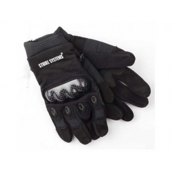 STRIKE taktické rukavice ASSAULT KEVLAR (veľ. L) - Čierna