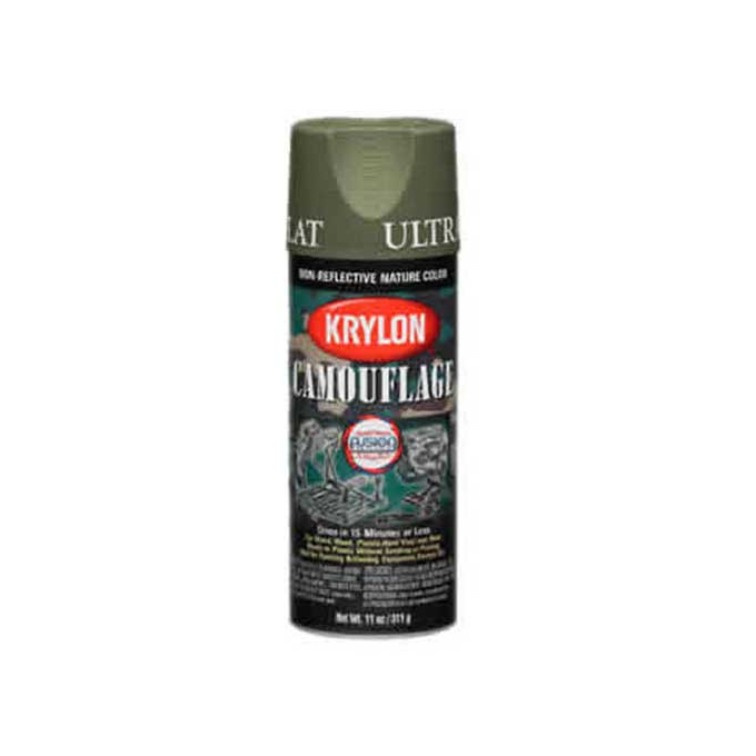 Spray camouflage paints KRYLON - woodland light green