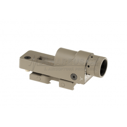 AIM-O Kolimátor 1x24 Reflex Sight, červený bod, pískový