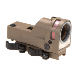 Kolimátor M21 Reflex Sight, červené podsvícení, pískový
