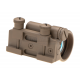 Kolimátor SRS 1x38, červené podsvícení, pískový