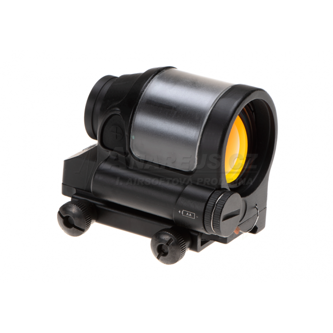 Kolimátor SRS 1x38, červené podsvícení, černý