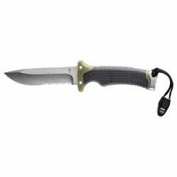 Nůž Gerber s pevnou čepelí Ultimate Survival, kombinované ostří, FSG