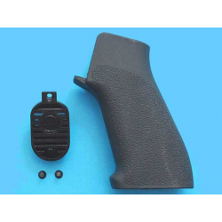 Precizní pažbička s patkou pro M16, černá