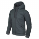 URBAN TACTICAL HOODIE (FullZip)® - Melange Black / Grey