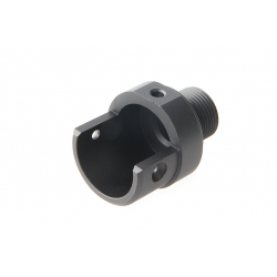 Action Army CNC Outer Barrel Connector AAP-01 - Black