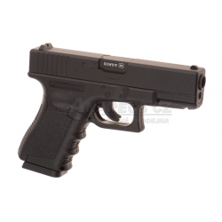 Glock 19 CO2 - kovový pevný závěr - černý (Glock Licensed)