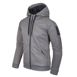 Mikina URBAN TACTICAL HOODIE - Melange šedá