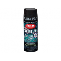 Spray camouflage paints KRYLON - black