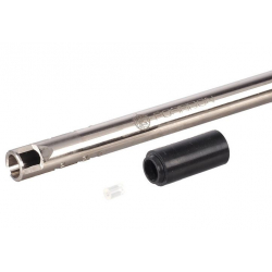 Niklovaná hlaveň 6,03mm se vzduchovou drážkou a gumičkou pro GHK GBB (229mm)